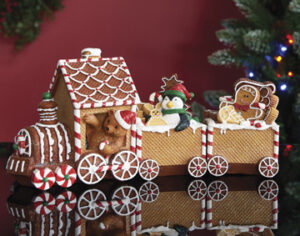 Connecticut-East-Hartford-Teddy-Bear-Christmas-Gingerbread-Train-Caboose