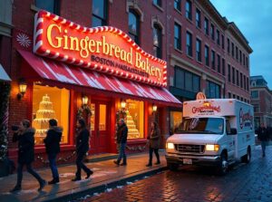 Custom gingerbread bakery in Boston, Massachusetts