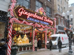 Custom gingerbread bakery in Chicago, Illinois