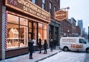 Custom gingerbread bakery in Detroit, Michigan