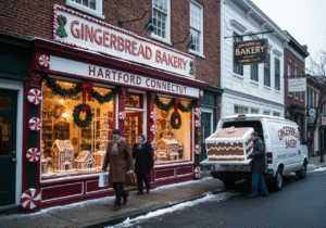 Custom gingerbread bakery in Hartford, Connecticut