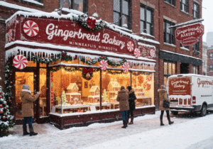 Custom gingerbread bakery in Minneapolis, Minnesota