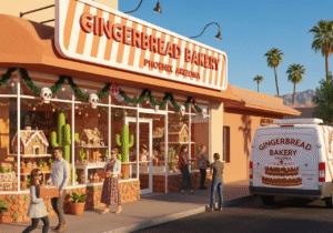 Custom gingerbread bakery in Phoenix, Tempe and Scottsdale, Arizona