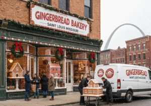 Custom gingerbread bakery in Saint Louis, Missouri