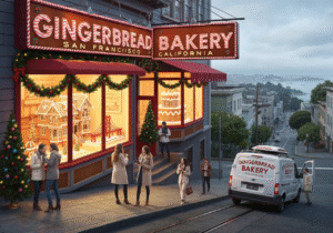 Custom gingerbread bakery in San Francisco, California