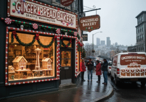 Custom gingerbread bakery in Seattle, Washington